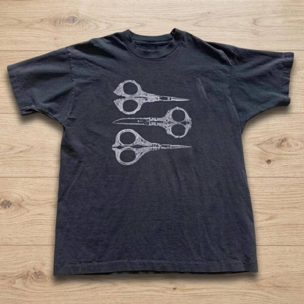 Black Scissors Graphic Tee